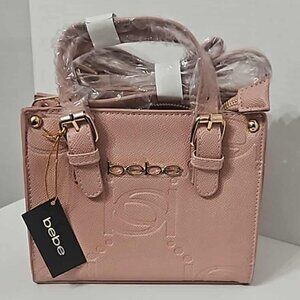 Bebe Zenia Embossed Mini Satchel NWT